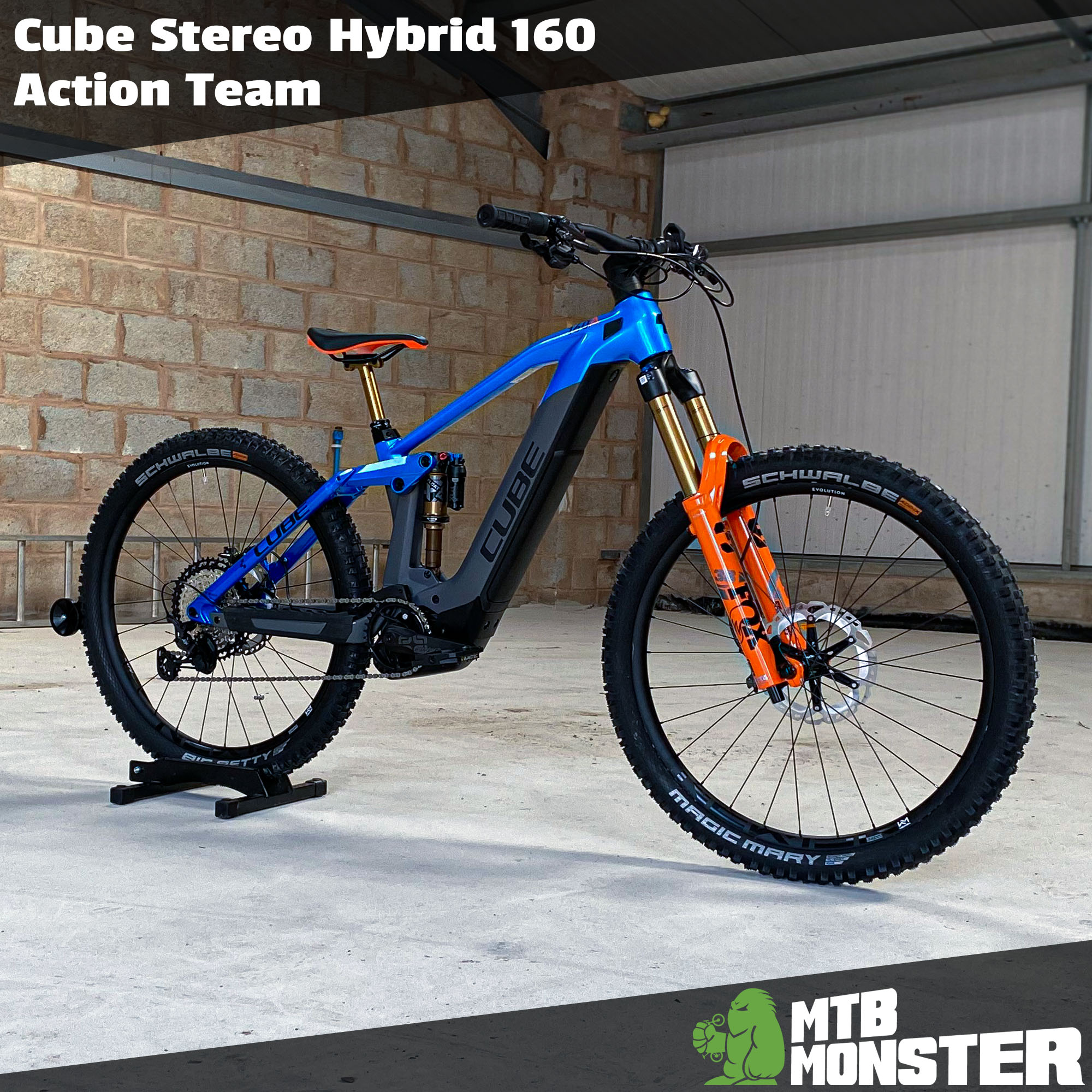 Cube Stereo Hybrid 160 Action Team