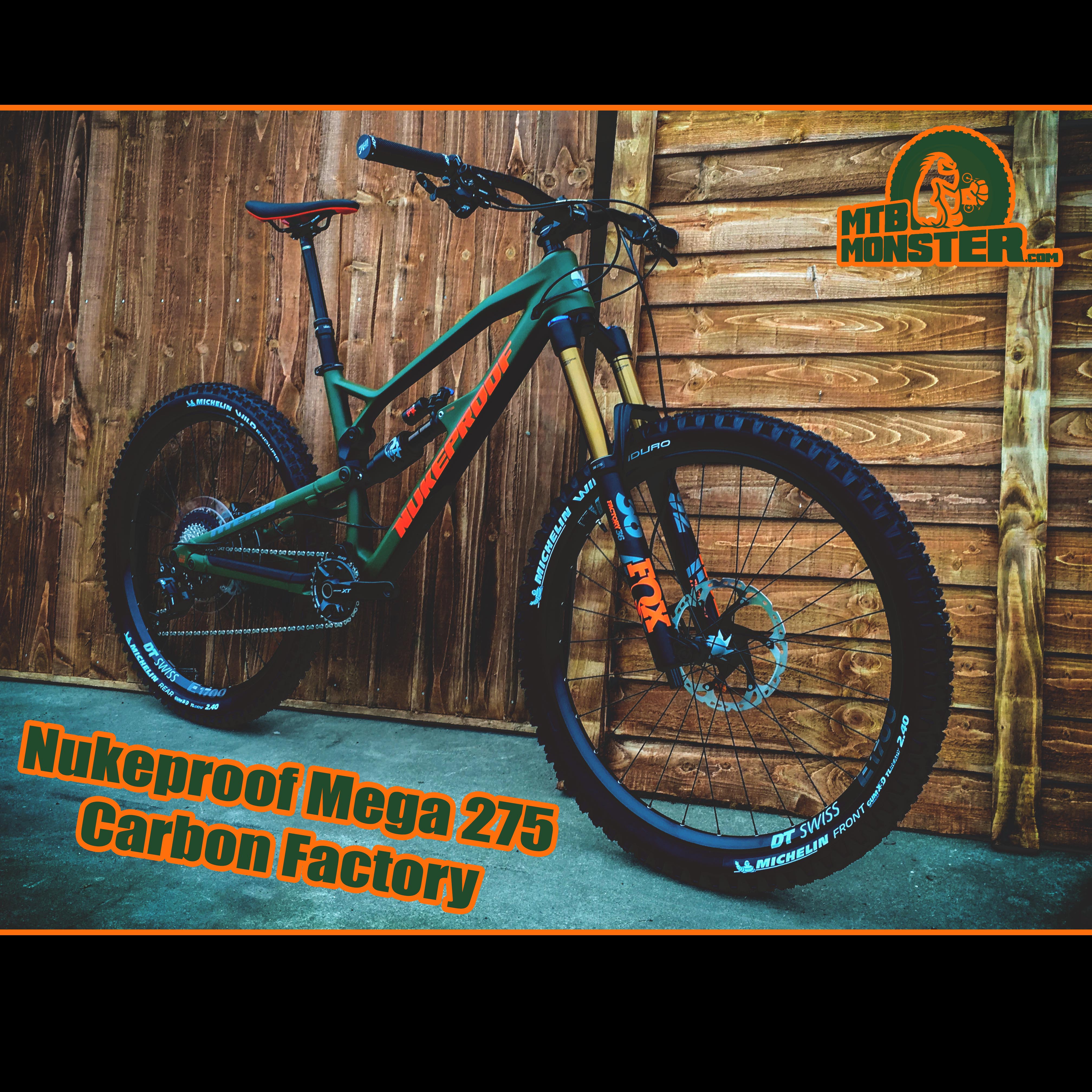 nukeproof mega 275 factory carbon bike 2020