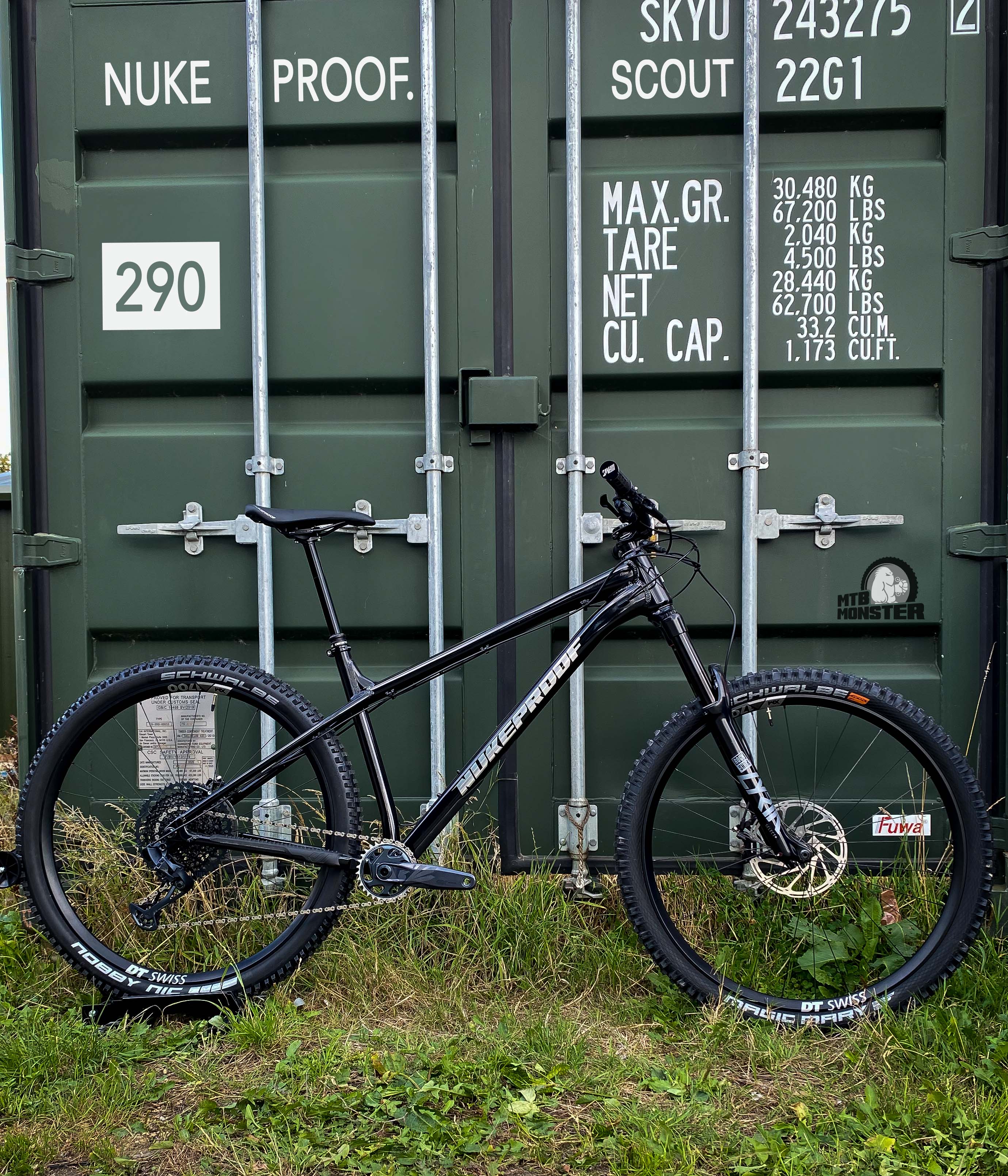 nukeproof scout 290 frameset