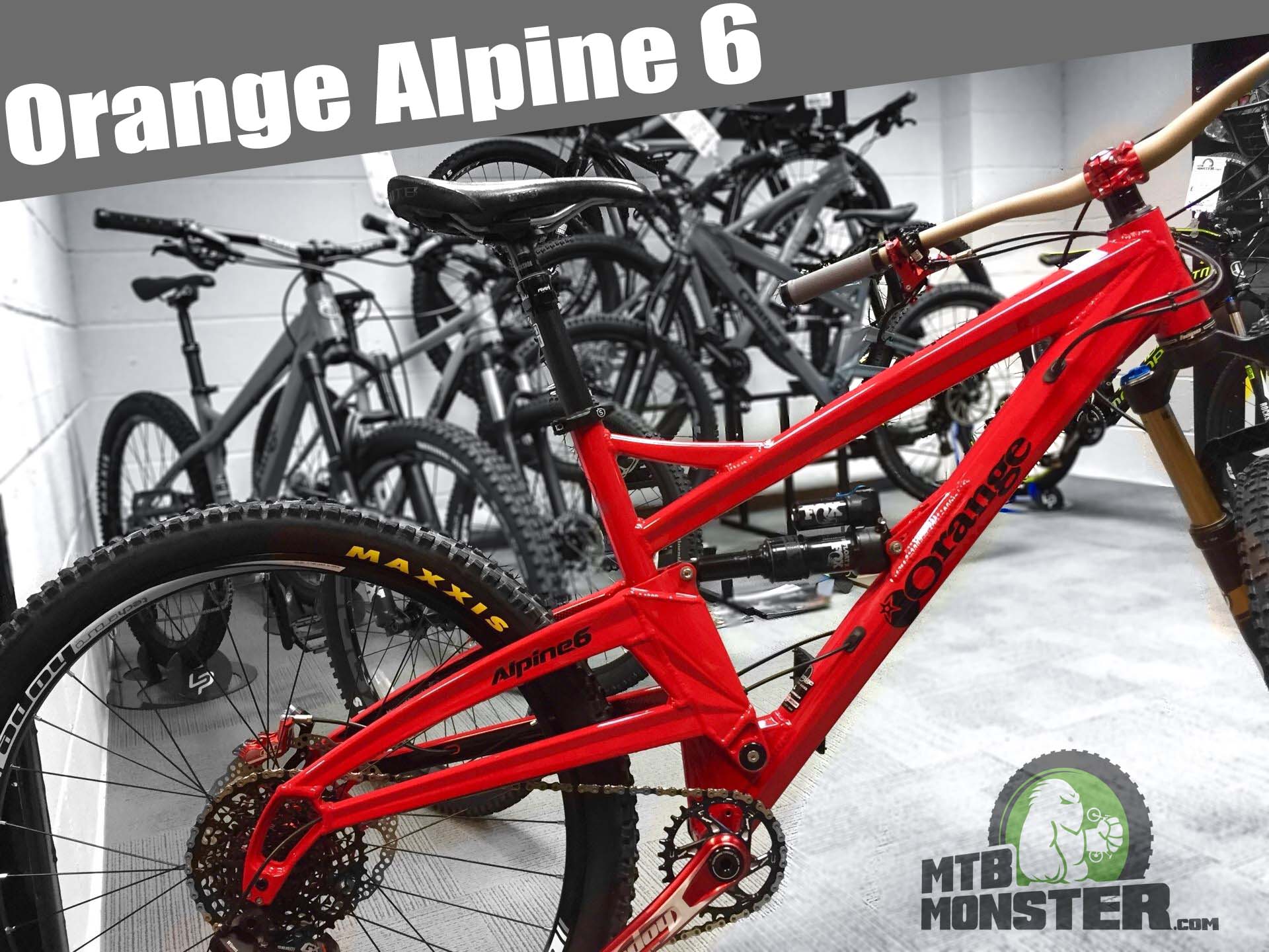 Orange Alpine 6 Custom Build