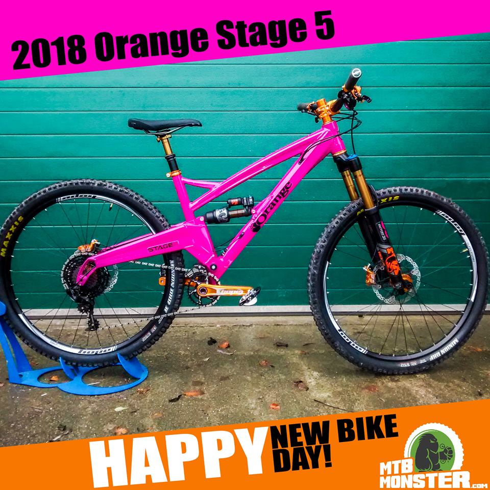 Orange Bikes Stage 5 Custom Build