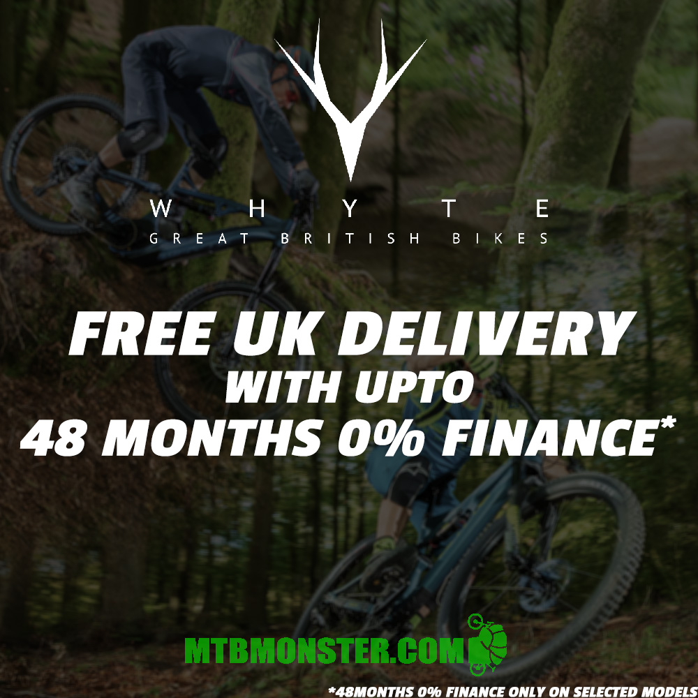 Whyte Bikes available with Free UK delivery and with upto 48 months 0% finance