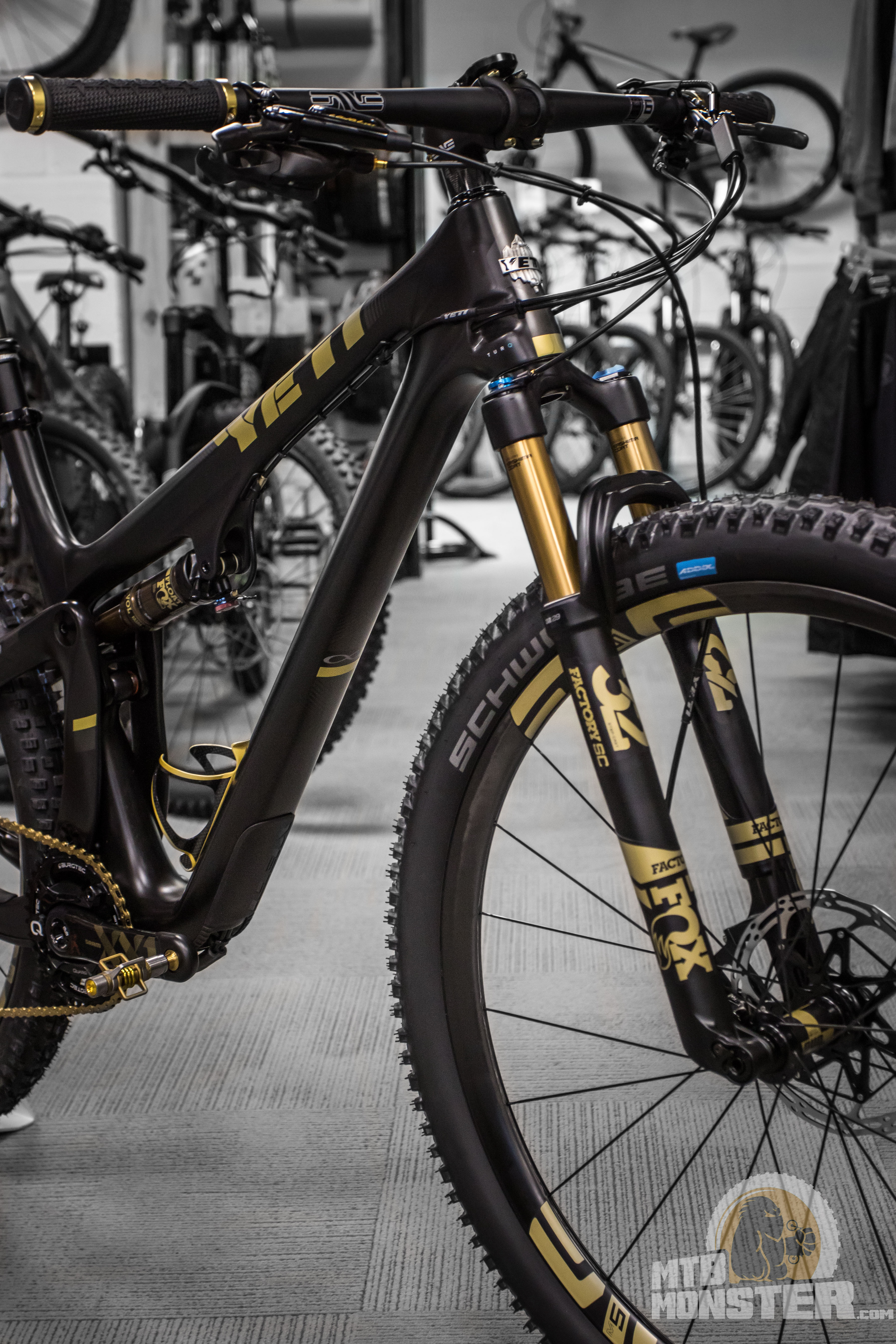 mtb black and gold